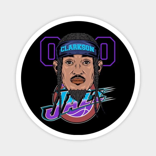 JORDAN CLARKSON 00 Magnet by Tee Trends